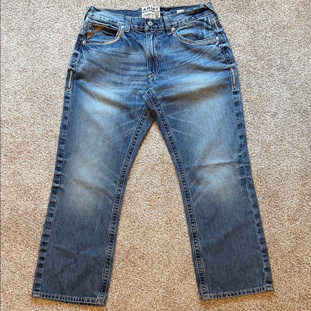 Ariat Men's Straight Fit M5 Denim Jeans
